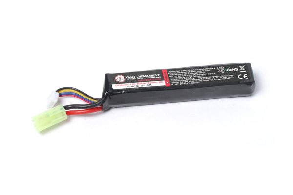 11.1v Li-Po 800mAh Battery 20C for M4/16 Stock Tube