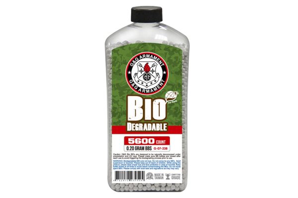 Bio BB's 0.20g (Bottle/5600 Pellets) (White)