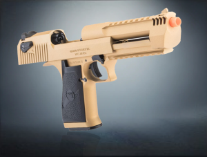 Desert Eagle Gas Blowback Airsoft Pistol by Cybergun - Full Metal, Gold Color